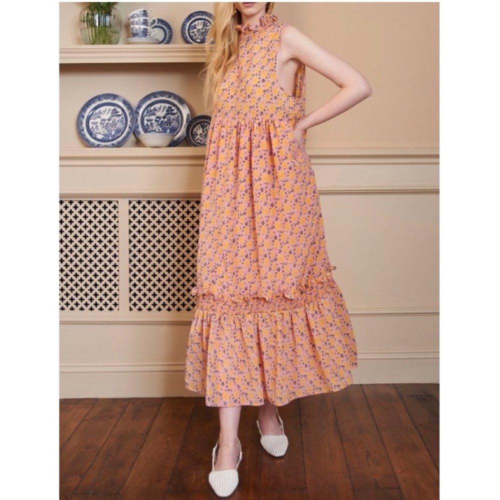 Sister Jane Tea Cup floral midi dress
